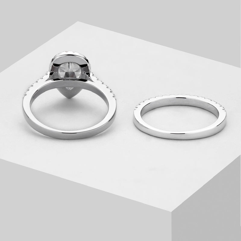 Saphir Ring Set